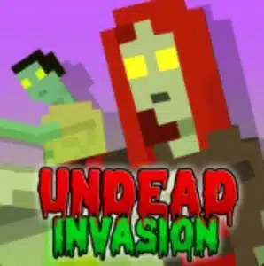 Survive endless zombie waves in Undead Invasion, a pixel-style zombie shooter and defense game. Upgrade weapons, place traps, and see how long you can last.