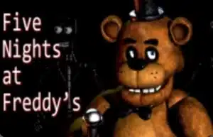 Five Nights at Freddy's security office gameplay screen