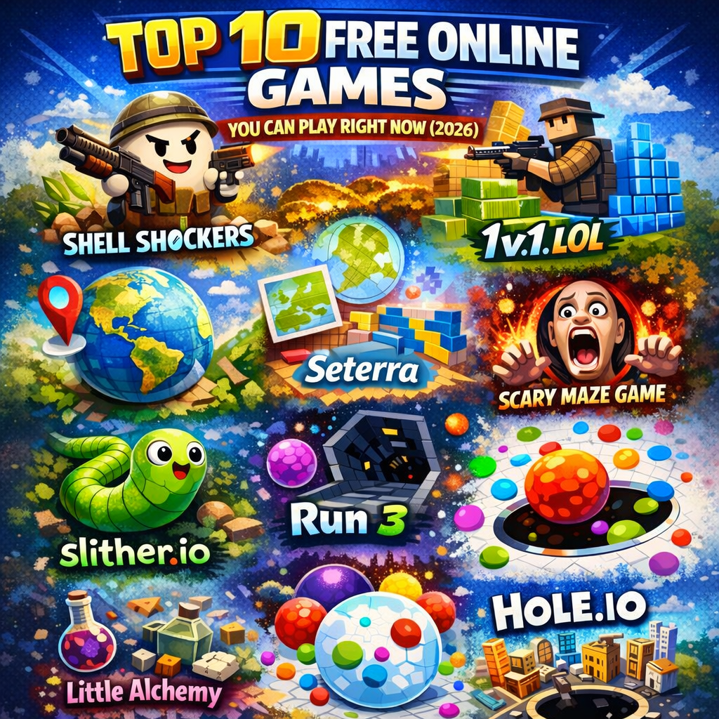 best free online games list 2026