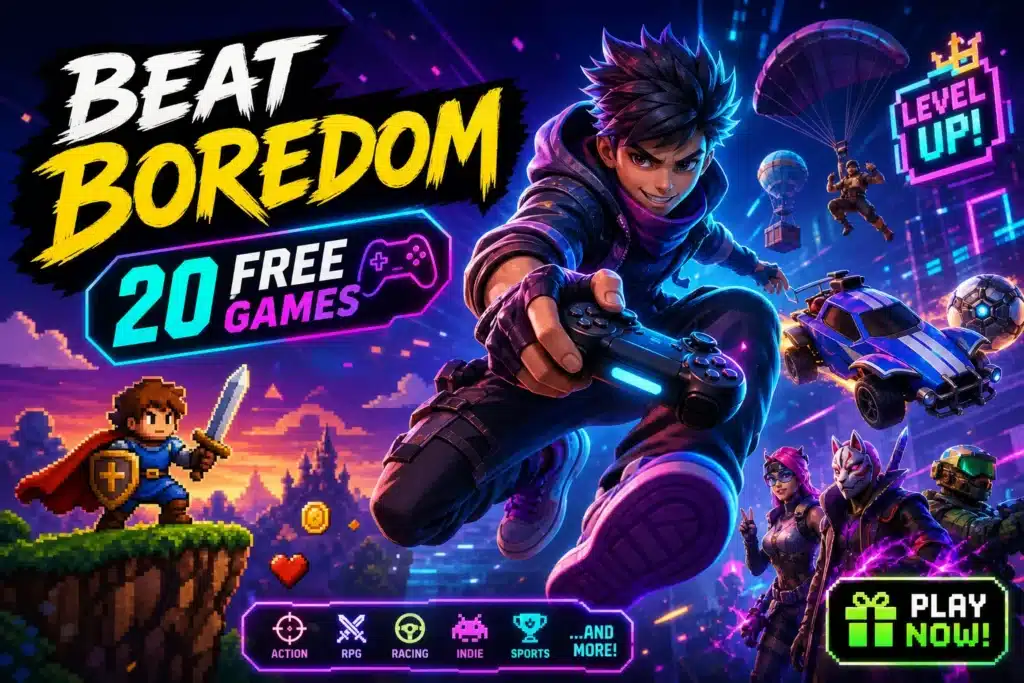 Best Games to Play When Bored